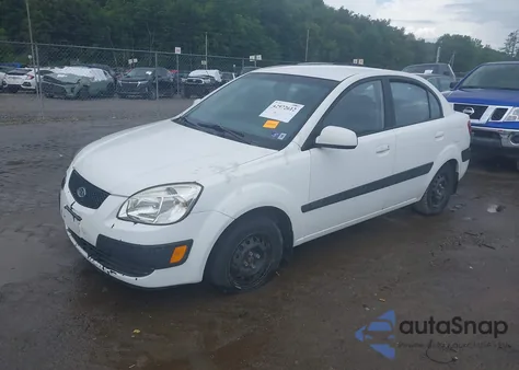 2006 Kia Rio Lx z USA, uszkodzony, nr VIN KNADE123466051861
